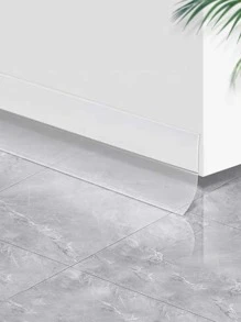 1roll Clear Door & Window Seam Sealing Strip, Multifunction Windproof Sealing Tape For Home - Clear - View 3