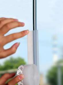 1roll Clear Door & Window Seam Sealing Strip, Multifunction Windproof Sealing Tape For Home - Clear - View 4