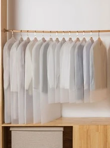 5pcs Plain Clothing Cover - Clear - View 2