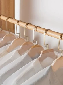 5pcs Plain Clothing Cover - Clear - View 5