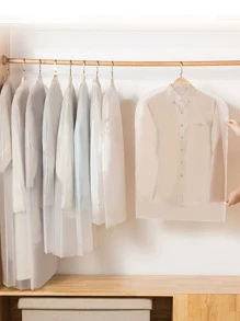 5pcs Plain Clothing Cover - Clear - View 6