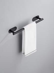 1入組不銹鋼毛巾架 - 黑色 - 查看 1