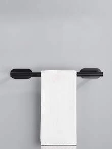 1入組不銹鋼毛巾架 - 黑色 - 查看 2