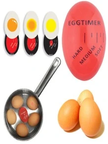 Hẹn giờ trứng di động 1 cái - Đỏ - Xem 1