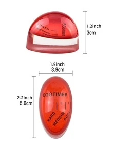 Hẹn giờ trứng di động 1 cái - Đỏ - Xem 2