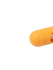 1 pieza Dispensador de bolsas para caca de mascotas portátil - Amarillo - Ver 2