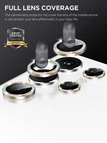 1 miếng bảo vệ ống kính lấp lánh cho Samsung S22 Ultra - Nhiều màu - Xem 3