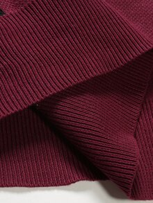 Manfinity Hombres Top de punto de rayas de cuello polo - Multicolor - Ver 7