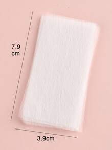 FULL BEAUTY 10pcs Nail Repair Fiberglass Silk Wrap Self Adhesive Anti Damage Diy Strong Protect Reinforce Extension Sticker,Nail Repair Reinforce Nail Protector Nail Art Tool For Home Use Or Salon - White - View 3