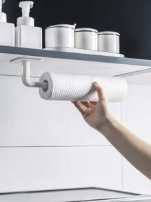 1入組多功能廁所紙支架 - 白色 - 查看 1