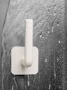 1入組多功能廁所紙支架 - 白色 - 查看 3