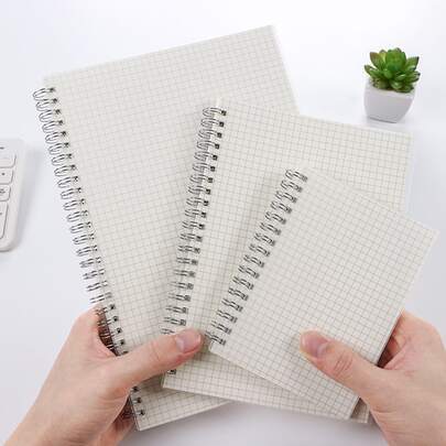 1入組螺旋線格筆記本