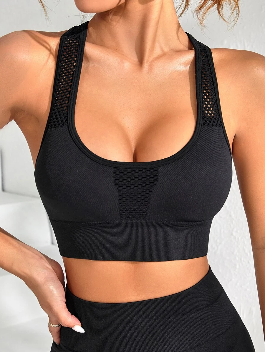 鏤空工字運動型文胸