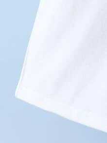 小男童心和標語補丁貼POLO衫