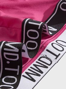 Áo lót Nam Ruy băng Lá thư - Nhiều màu - Xem 5