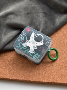 宇航員印花耳機殼適用於Airpods - 彩色 - 查看 2