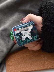 宇航員印花耳機殼適用於Airpods - 彩色 - 查看 5