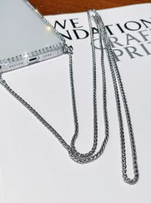 Rhinestone Decor Clear Phone Case With Strap - Clear - View 3