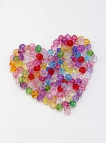 100 hạt màu ngẫu nhiên DIY - Nhiều màu - Xem 4