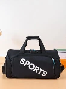 1 件女士时尚手提包，适合旅行、健身沙滩包，适合夏季返校旅行，适合度假旅行必备品，适合露营的健身包，适合夏季度假的配件，适合巡航的必备品，适合徒步旅行的旅行收纳袋，适合医院的旅行配件，适合露营的旅行包，适合手提箱的旅行包，过夜包，行李袋，周末包，行李袋，随身携带包，大学包，行李袋，周末包，冬季 - 黑色 - 查看 1