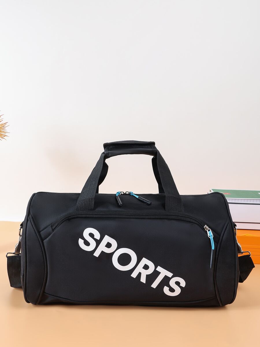 1 件女士时尚手提包，适合旅行、健身沙滩包，适合夏季返校旅行，适合度假旅行必备品，适合露营的健身包，适合夏季度假的配件，适合巡航的必备品，适合徒步旅行的旅行收纳袋，适合医院的旅行配件，适合露营的旅行包，适合手提箱的旅行包，过夜包，行李袋，周末包，行李袋，随身携带包，大学包，行李袋，周末包，冬季 - 黑色 - 查看 1