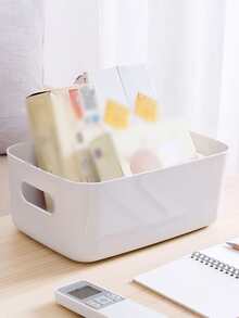 1pc Random Color Storage Basket - Multicolor - View 2