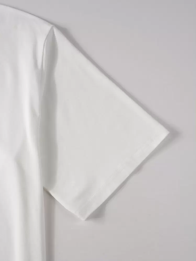 Manfinity EMRG Camiseta Folgada Masculina Com Slogan E Estampa Floral - Branco - Ver 5