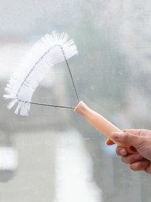 1 pieza Cepillo para lavar ventana - Blanco - Ver 1