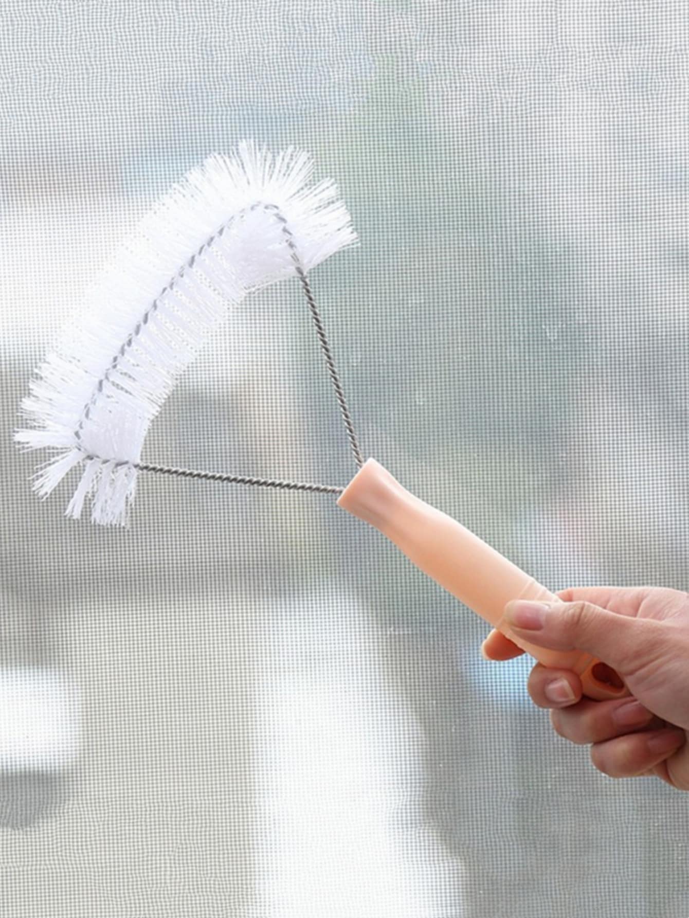 1 pieza Cepillo para lavar ventana - Blanco - Ver 1