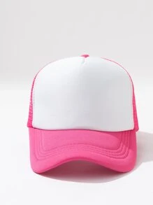 Two Tone Trucker Hat - Multicolor - View 2