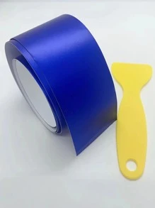 1 pieza Adhesivo para coche liso - Azul Marino - Ver 3