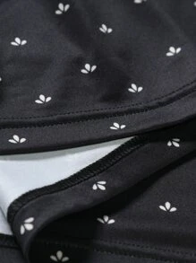 Manfinity Men Allover Print Polo Shirt - Black - View 5