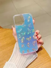 Butterfly Pattern Phone Case,International Version, Not The Domestic Version - Multicolor - View 1