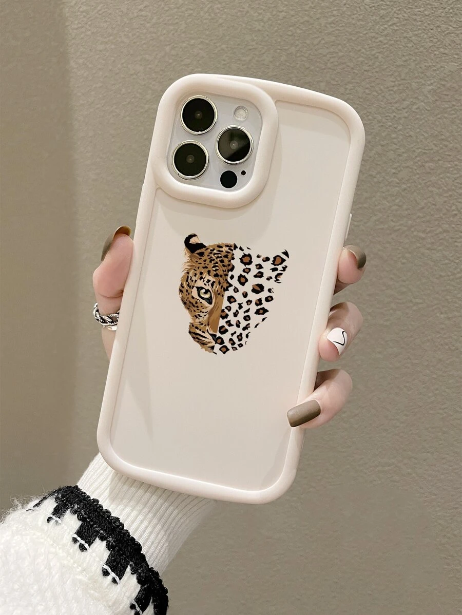 Leopard Print Phone Case - Multicolor - View 1