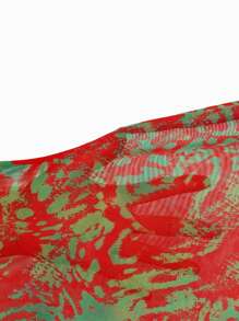 Vestido cover up con estampado - Multicolor - Ver 3