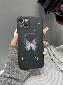 1入組 Tpu 噴漆手機殼附手帶，相容於 Apple 系列：Iphone 7/8/11/12/13/14 Pro Max、Plus、X、Xr、Xs Max、Se2、Iphone 15/15pro/15plus/15promax；三星系列：Galaxy A03s/a03core/a04/a12/a13/a14/a21s/a22/a23/a32/a33/a34/a50/a51/a52/a53/a54/a71/a72/a73/s202121220212121212121212921292929 s21ultra/s22/s22plus/s22ultra 相容於iPhone15/15Plus/15Pro/15Promax - 彩色 - 查看 2