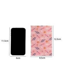 24 thẻ quà tặng tiệc có họa tiết hoa các loại thiệp chúc mừng & phong bì mừng ngày lễ tình nhân trở lại trường - Nhiều màu - Xem 3