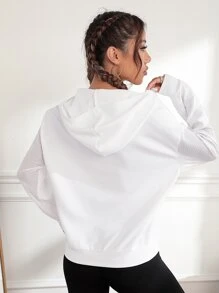 Easithlete Sweat-shirt à capuche à poche kangourou sport