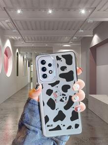 奶牛圖案透明手機殼 - 彩色 - 查看 2