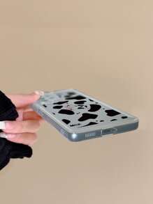 奶牛圖案透明手機殼 - 彩色 - 查看 4