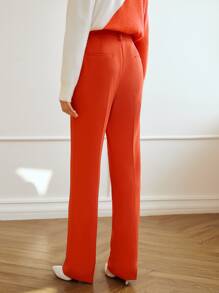 MOTF PREMIUM PRESS CREASE TAILORED TROUSERS - Orange - View 7