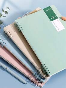 1 pieza Cuaderno espiral de color al azar - Multicolor - Ver 2