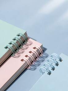 1 pieza Cuaderno espiral de color al azar - Multicolor - Ver 7