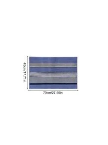 Striped Anti-slip Door Mat - Multicolor - View 3