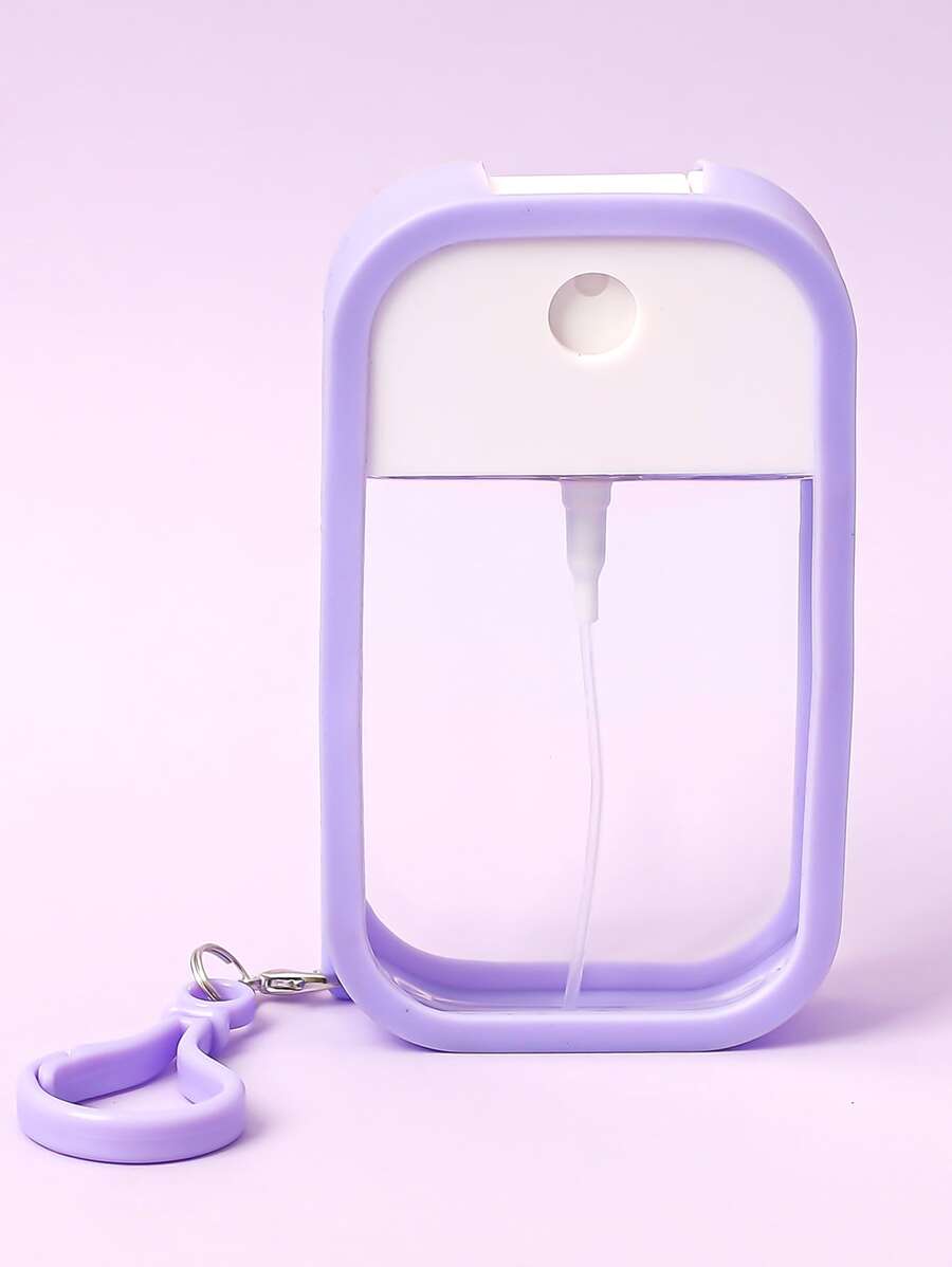 1 PC 45ml Purple Card Spray Perfume Hand Spray Bottle Refillable Spray Bottle, Living Room Home Bedroom Bathroom House Decor, Travel Stuff, Wedding, Party, Birthday, Gifts For Men Mom Dad Friends, New Years, Accessories, Funny Gift - Purple - View 1