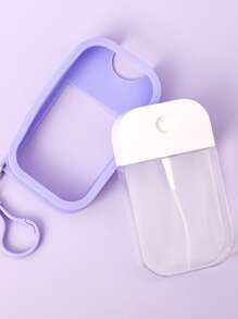 1 PC 45ml Purple Card Spray Perfume Hand Spray Bottle Refillable Spray Bottle, Living Room Home Bedroom Bathroom House Decor, Travel Stuff, Wedding, Party, Birthday, Gifts For Men Mom Dad Friends, New Years, Accessories, Funny Gift - Purple - View 2