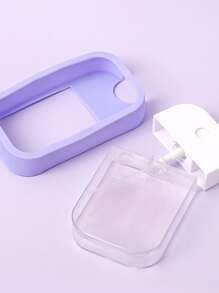 1 PC 45ml Purple Card Spray Perfume Hand Spray Bottle Refillable Spray Bottle, Living Room Home Bedroom Bathroom House Decor, Travel Stuff, Wedding, Party, Birthday, Gifts For Men Mom Dad Friends, New Years, Accessories, Funny Gift - Purple - View 4