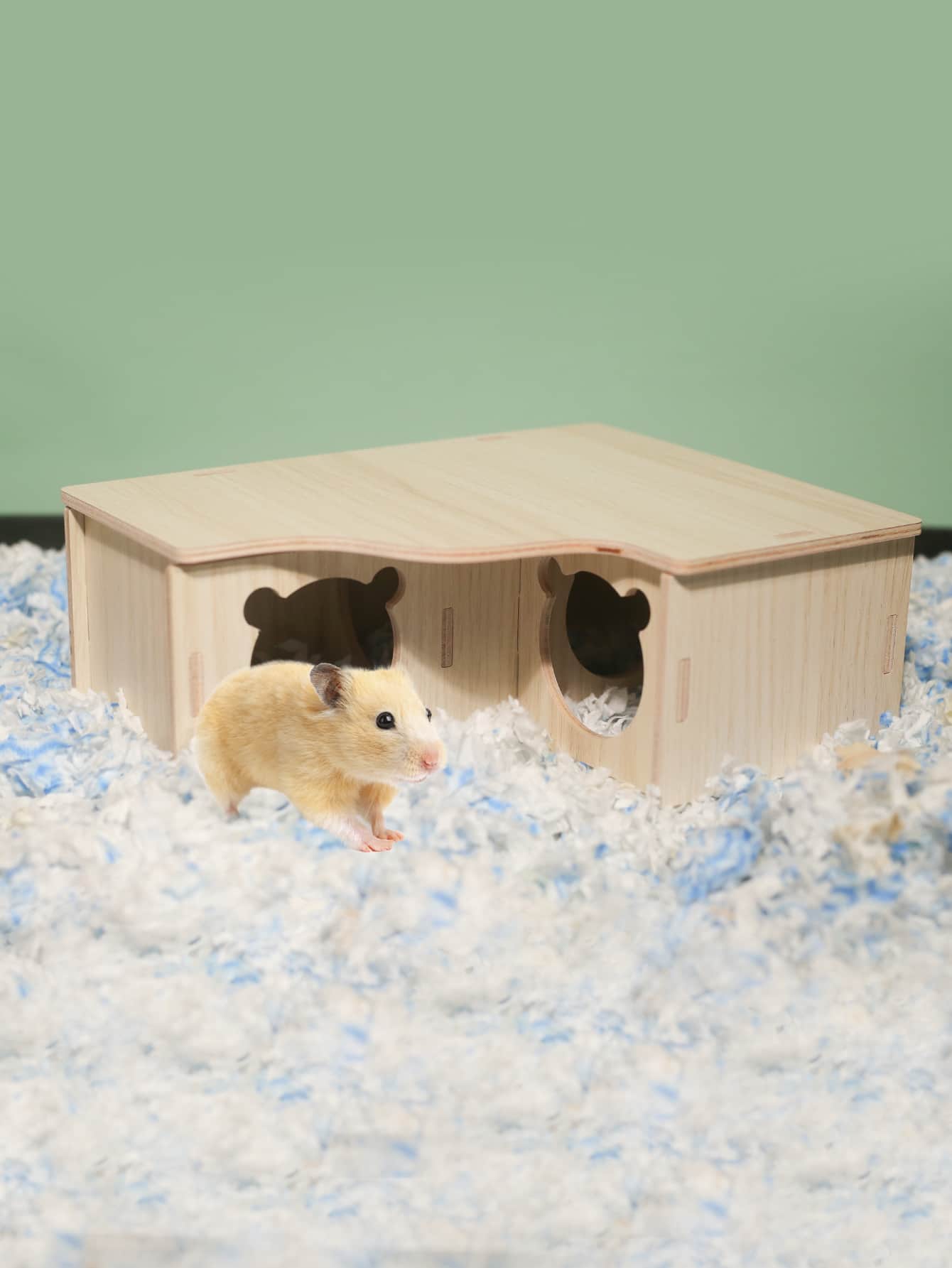 1pc House Design Hamster Toy - Multicolor - View 1