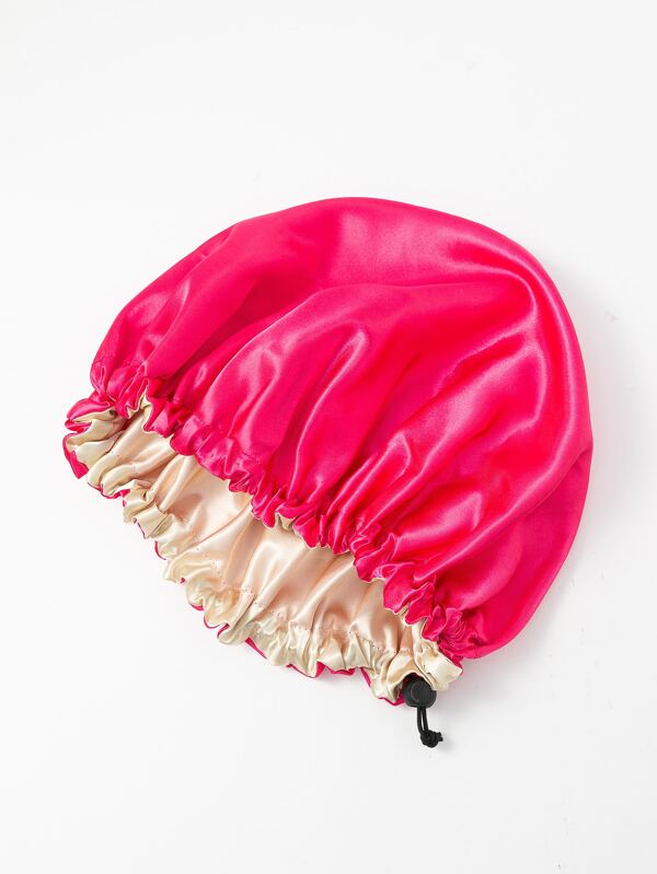 Drawstring Detail Satin Hair SHEIN USA