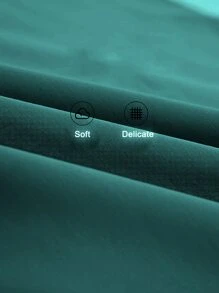 1入組素色枕套不附帶枕芯 - 綠色 - 查看 2